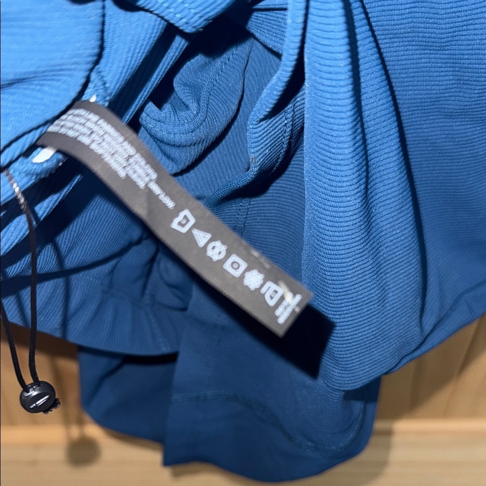 1st Phorm Women's Blue Sports Bra - Picture 4 of 5